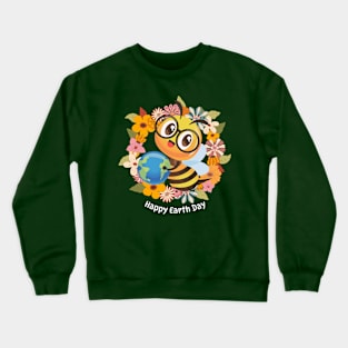 Happy Earth Day Crewneck Sweatshirt